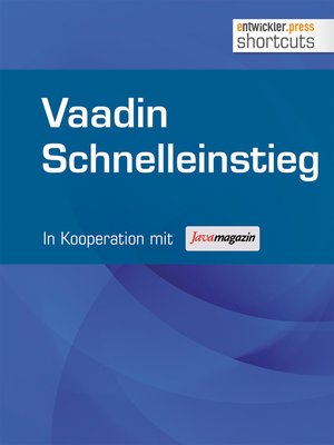 cover image of Vaadin Schnelleinstieg